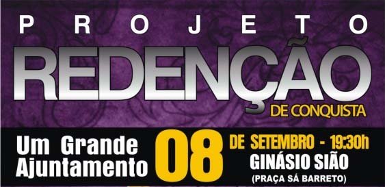 Cristãos realizam Projeto Redenção