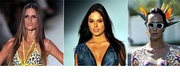 Isis Valverde, moda praia e desfile na Rocinha