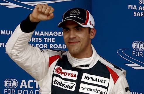 Maldonato recoloca Williams no podium da Formula 1