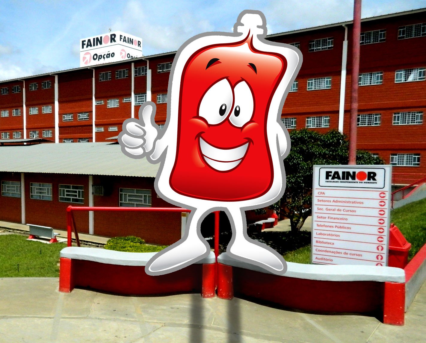 FAINOR inova e cria o Trote Solidário FAINOR 2012.2