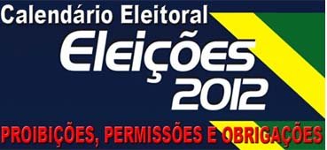 Calendário das eleições municipais de 2012