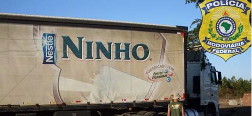 PRF recupera mais de 19 toneladas de cargas roubadas