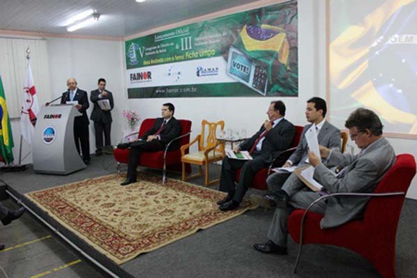 FAINOR recebe convidados para discutir o Ficha Limpa