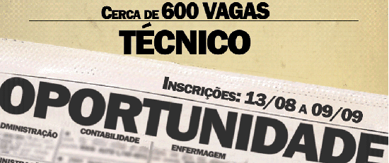 Marinha do Brasil: 600 vagas nível técnico