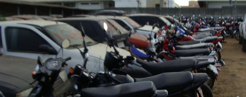 DETRAN realiza leilão de veículos apreendidos