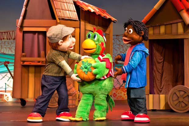 Turma do Cocoricó se apresenta em Vitória da Conquista