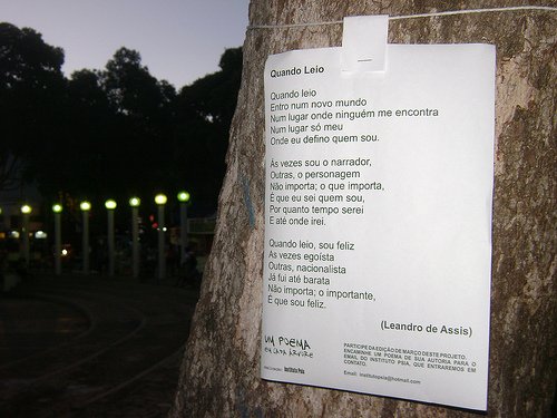 Projeto de incentivo à leitura em mobilização nacional