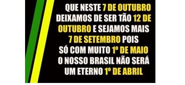 Neste 7 de outubro toda atenção está nas eleições municipais