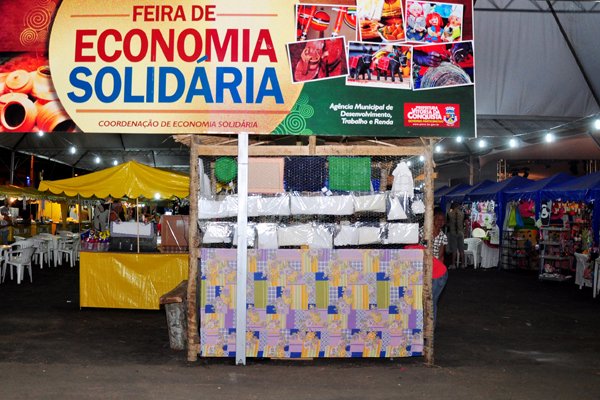 Feira de Economia Solidária acontece entre 5 e 10 de novembro