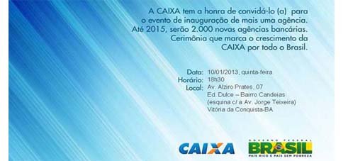 Caixa inaugura nova agência em Vitória da Conquista