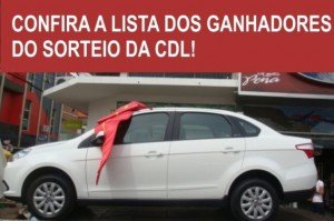 CDL sorteia 21 prêmios da campanha de Natal