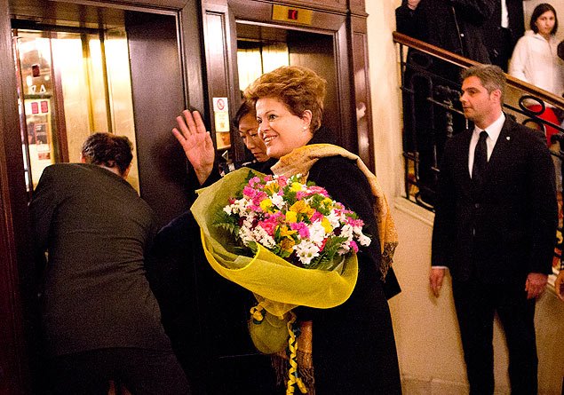 Dilma em Roma para Missa de posse do papa Francisco I