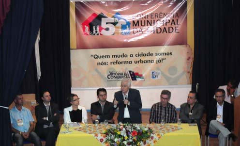 Sociedade participa da 5ª Conferência Municipal das Cidades