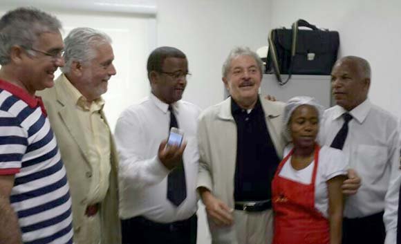 Lula, Wagner e Neto: inauguração da Itaipava em Alagoinhas