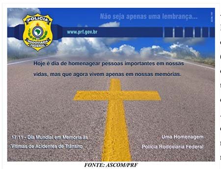 Polícia Rodoviária Federal apresenta balanço