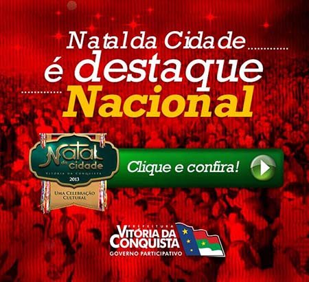 Natal da Cidade é destaque nacional