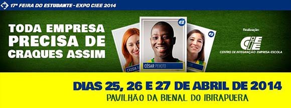 Feira do Estudante do CIEE atrai expositores internacionais