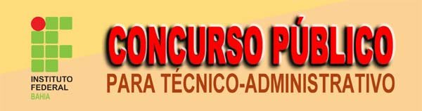 IFBA realiza concurso público