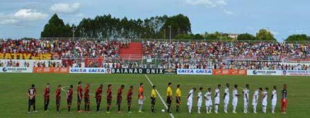 Vitória goleia Serrano em Teixeira de Freitas: 4 x 1