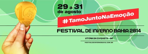 Maiores de 14 anos no Festival de Inverno Bahia