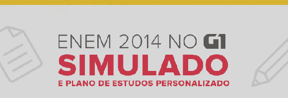 ENEM 2014 no simulado G1