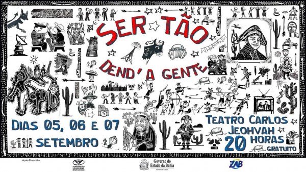 Espetáculo cênico musical sobre sertão acontece de 5 a 7 de setembro