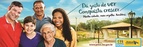 PMVC convida: 174 anos de Vitória da Conquista