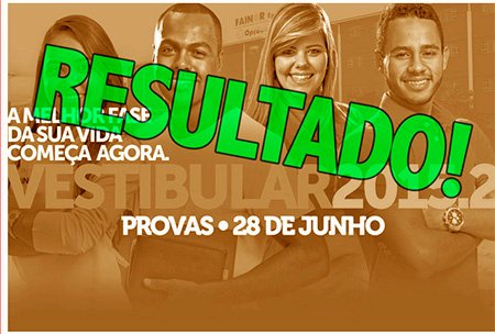 FAINOR divulga aprovados em vestibular