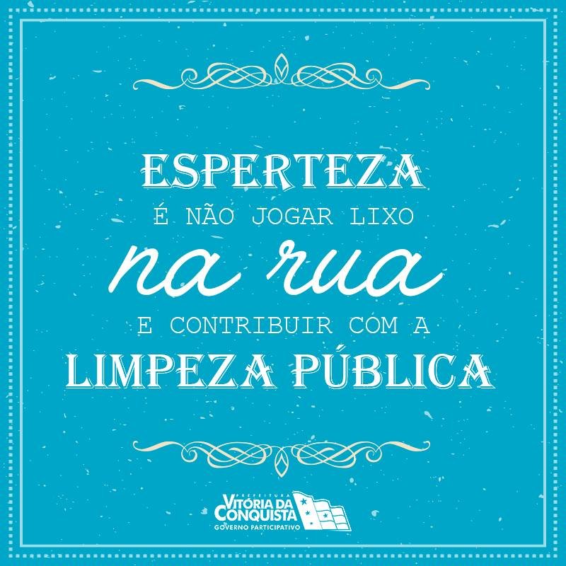 Parceria entre governo e cidadão contribui para uma cidade mais limpa