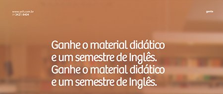 Yelt: ganhe o material didático e semestre de inglês
