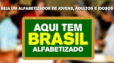 Brasil Alfabetizado: inscrições podem ser feitas até dia 8