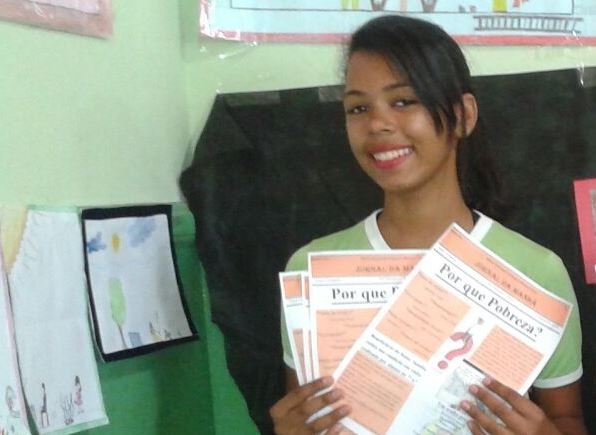 Aluna de escola municipal é finalista de concurso