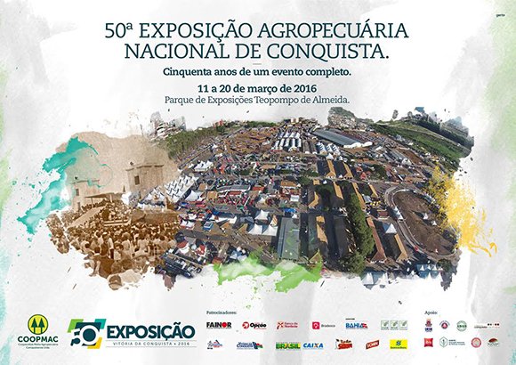 Exposição Conquista: 50 anos de um evento completo