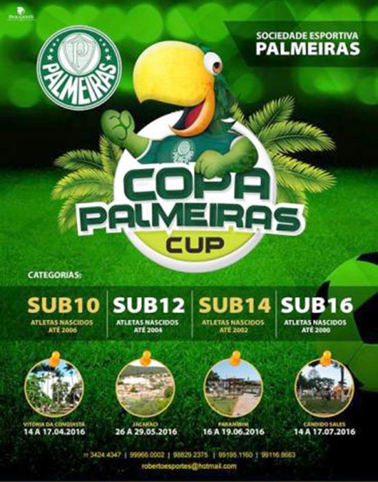 Copa Palmeiras Cup em Vitória da Conquista