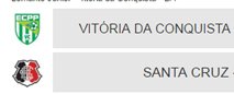 ECPP X Santa Cruz pela Copa do Brasil