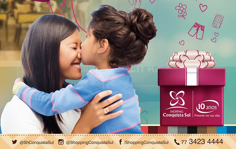 Feira de artesanato no Shopping Conquista Sul