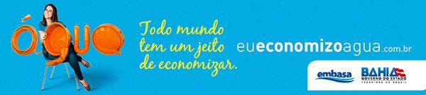 #EuEconomizoAgua: Campanha da EMBASA