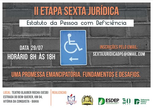 UESB: Seminário discute Estatuto da Pessoa com Deficiência