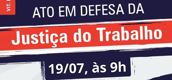 OAB em ato em defesa de justiça do trabalho