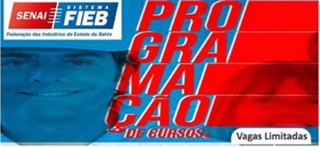 Senai Fieb anuncia promoção de cursos