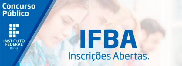 IFBA abre inscrições para concurso