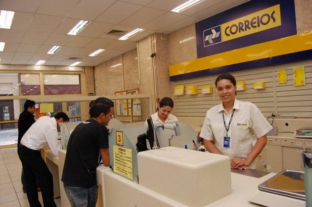 Correios: opção para pagamento de contas