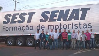 SEST SENAT lança escola de motoristas profissionais