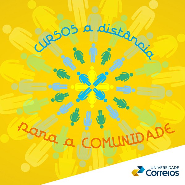 Correios oferece cursos a distância para a comunidade