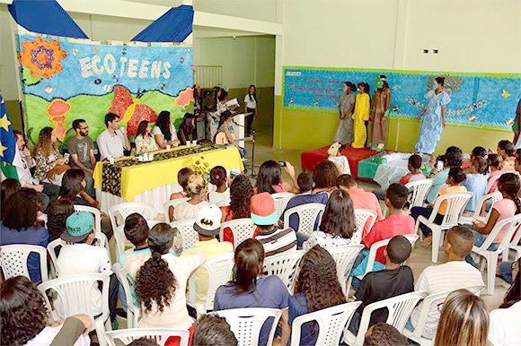 Eco Teens lançado pela Escola Edivanda Maria Teixeira