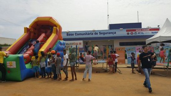 Base Comunitária Nova Cidade antecipa o Natal