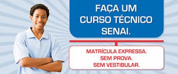 SENAI prorroga inscrições para os cursos técnicos pagos