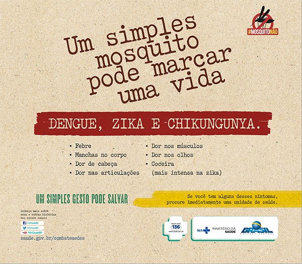 Um simples mosquito pode marcar uma vida