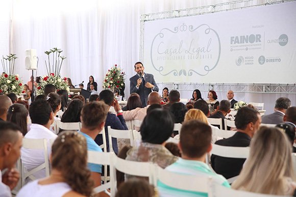 Casamento Coletivo da FAINOR abre 50 vagas