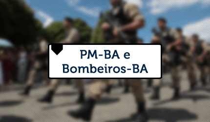 Seguem abertas inscrições: concursos da PM e Bombeiros Militar
